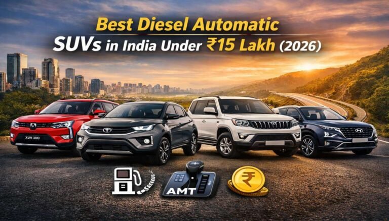 Best Diesel Automatic SUVs in India Under ₹15 Lakh (2026 Guide): Power, Mileage & Value That Truly Matter