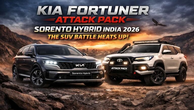 Kia to Join the Fortuner Attack Pack; Sorento Hybrid India Launch in 2026 Signals Big SUV Battle Ahead