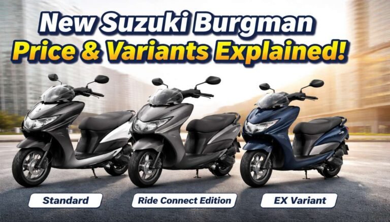 New Suzuki Burgman Price and Variants Explained: What’s Changed and Why It Matters in 2026